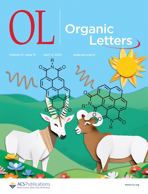 Organic Letters Paper Cover